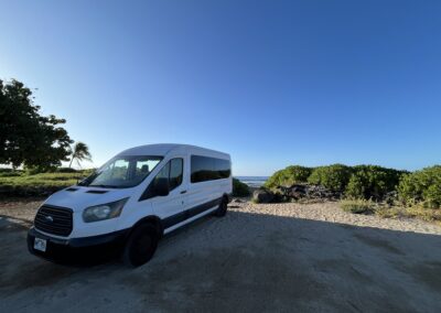 Carlos Vantana ready for a road trip across the Big Island of Hawaii