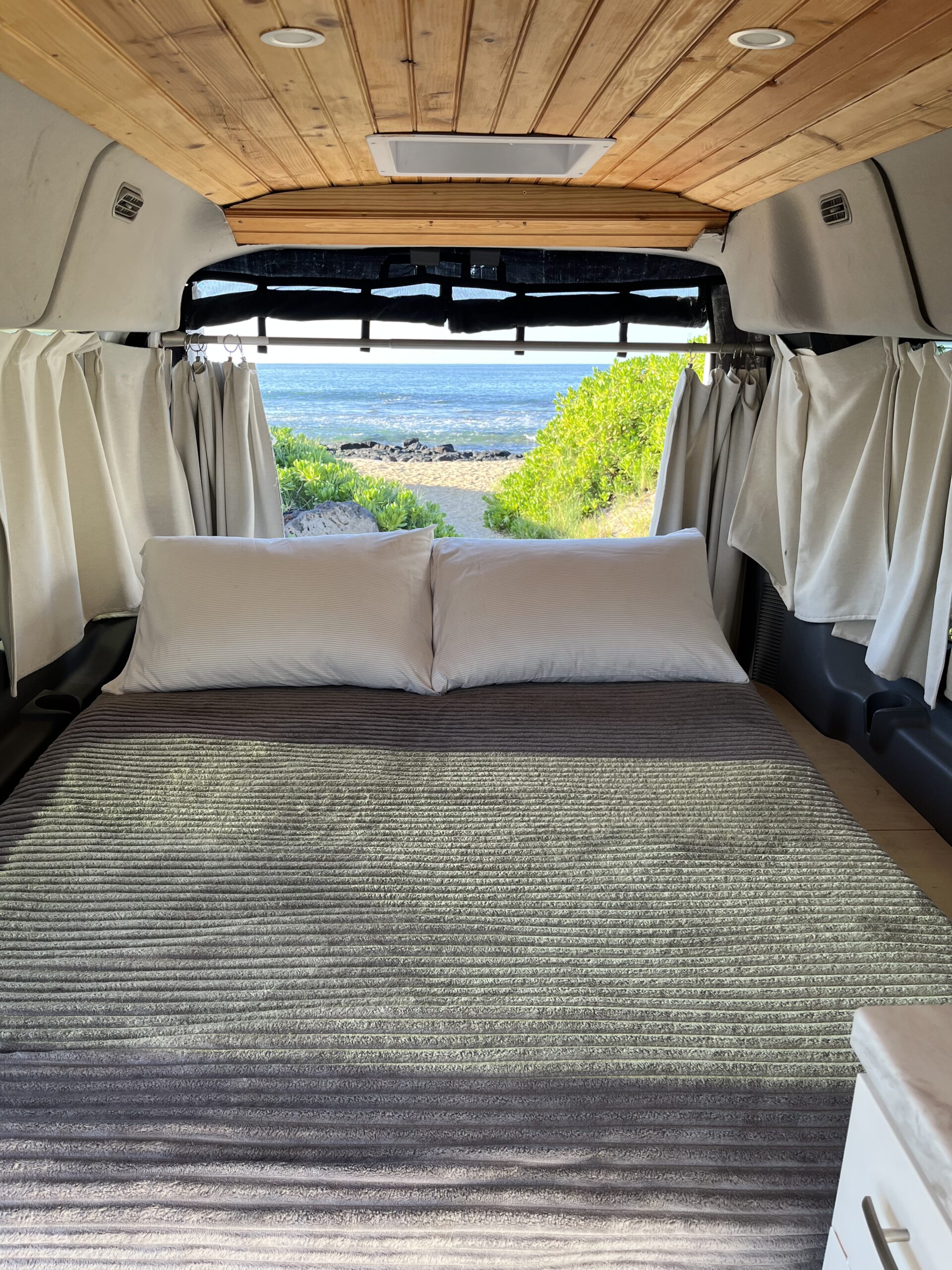 Carlos Camper Van – Long Bed Setup for Spacious Sleep Carlos camper van with long bed setup for sleeping
